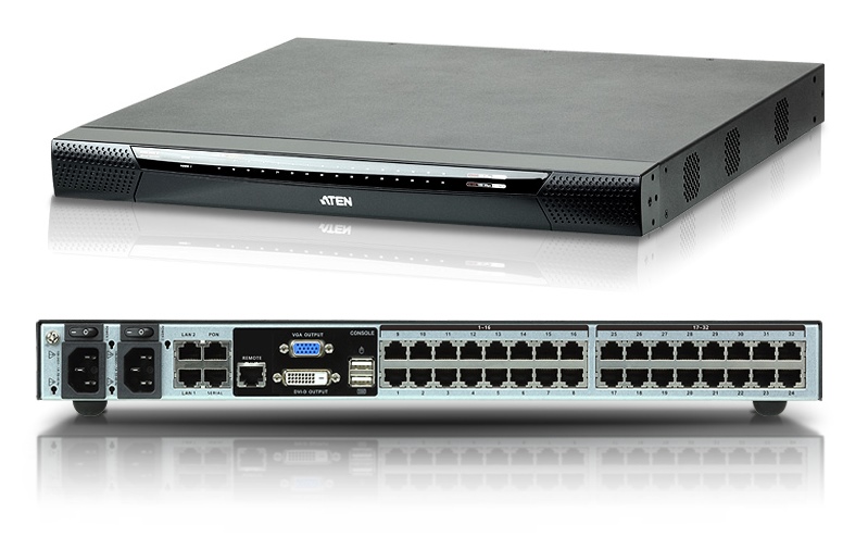 PDU Choice KN4132VA - Aten - 1-Local/4-Remote Access 32-Port Cat 5