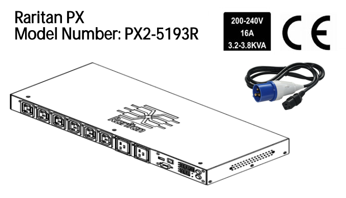 Power Switch 8 Outlet Serial Control PDU - Rack PDUs